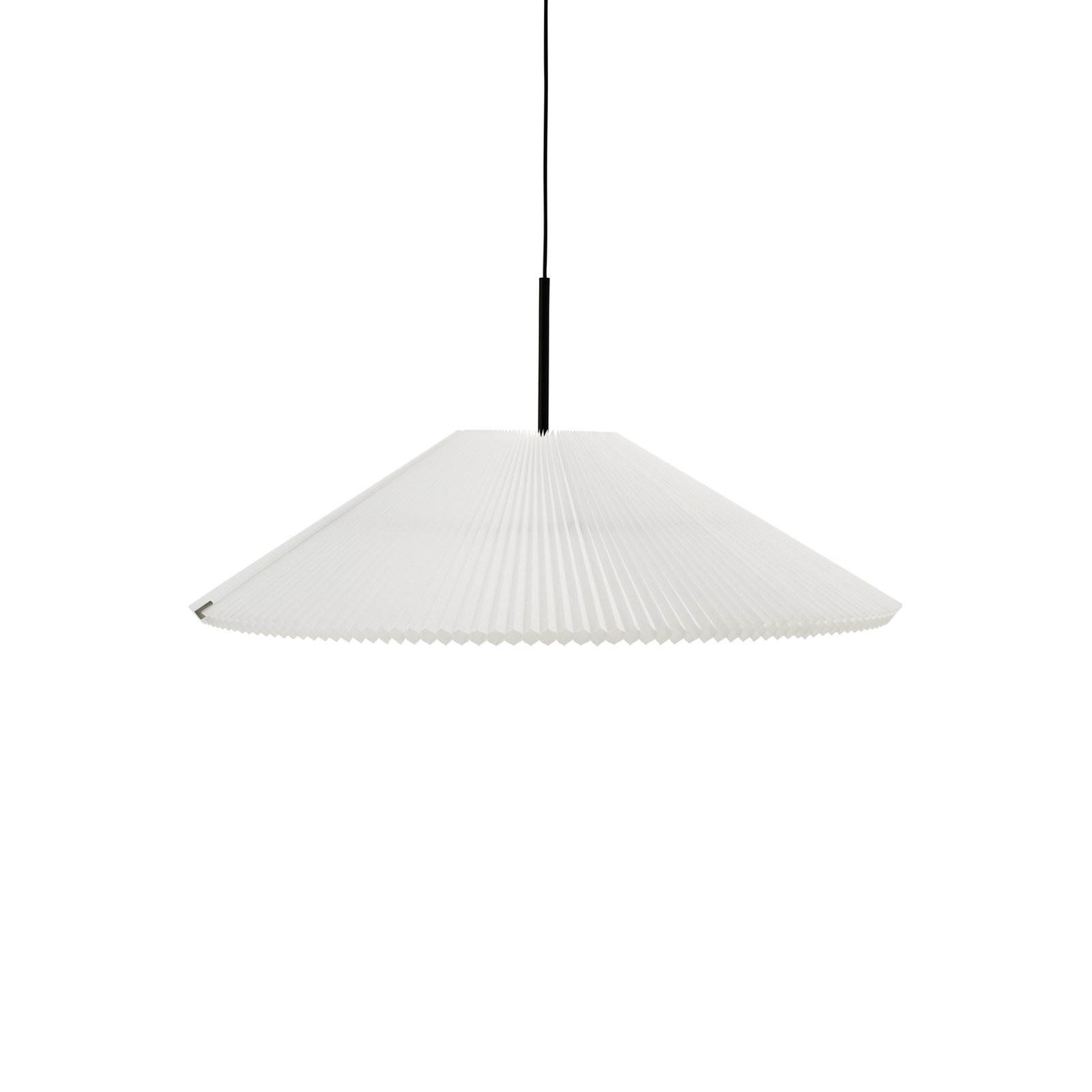 New Works LED hanglamp Nebra, Ø 70 cm, wit, aanpasbaar