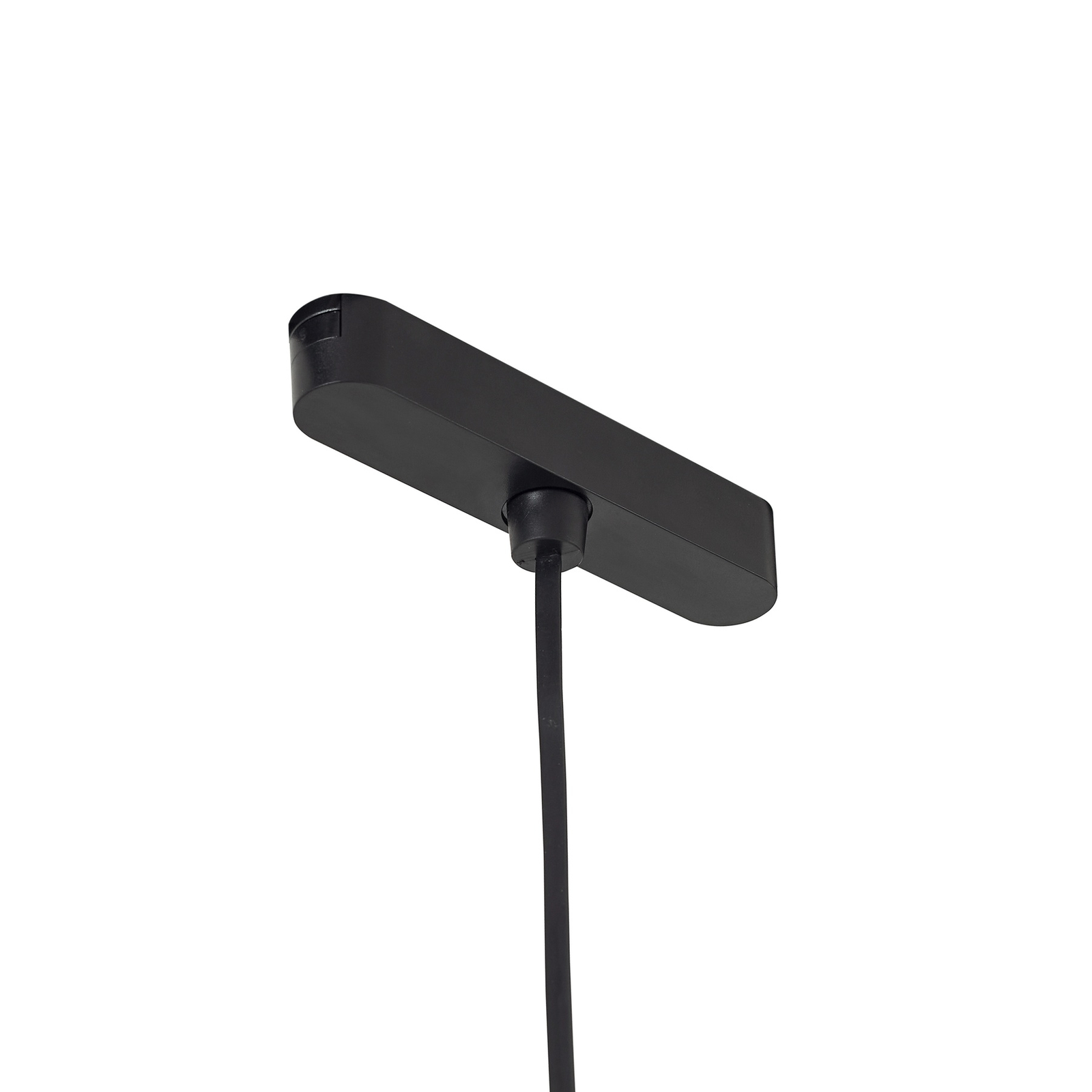 Suspension LED Lindby Lumaro, noir, Ø 6,2 cm, 48V