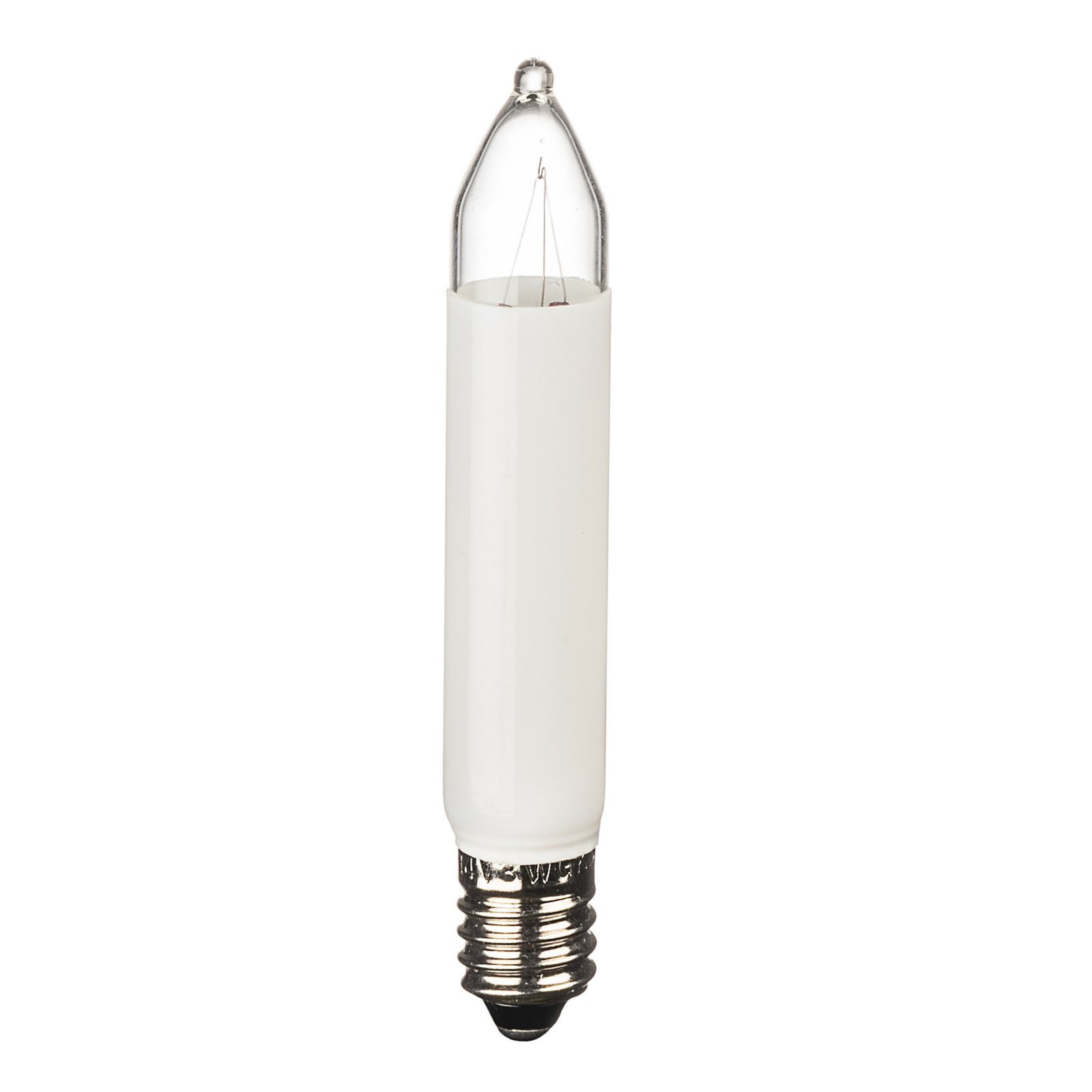 E10 3 W 23 V spare Xmas tree bulbs, pack of 2