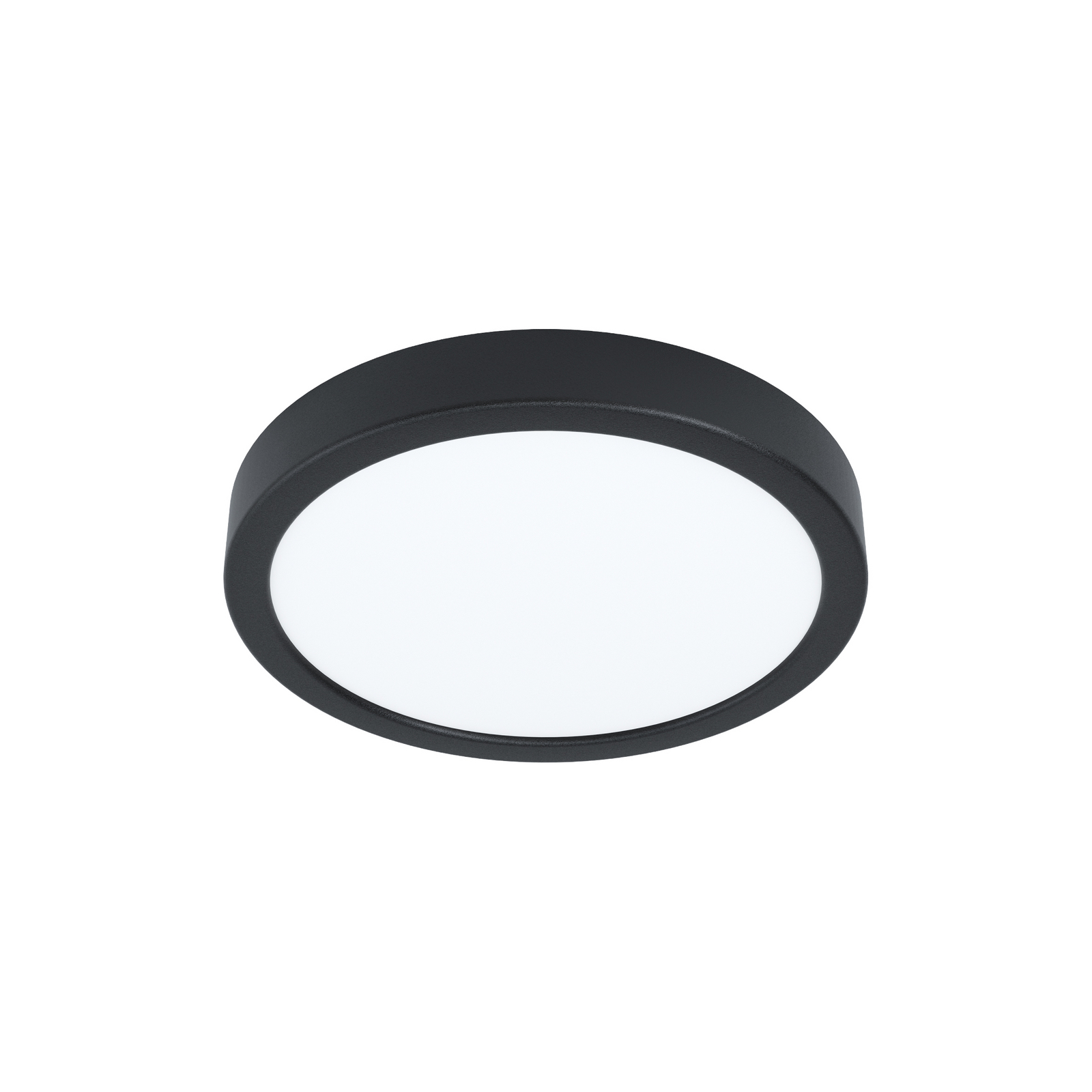 EGLO connect Smart-LED-Aufbauleuchte Fueva 6-Z,schwarz,Ø21cm