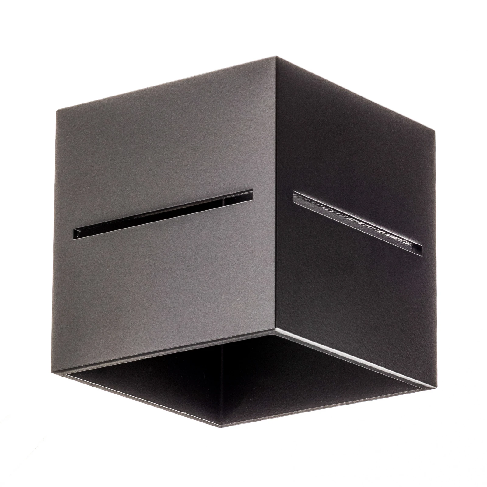 Applique murale Top up/down, corps noir