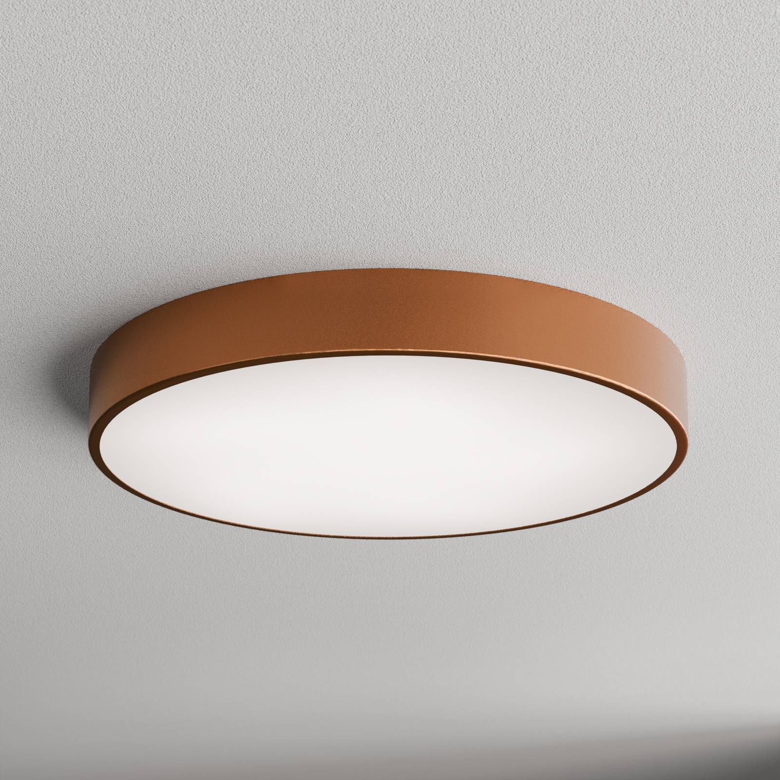 TEMAR LIGHTING Plafonnier Cleo 600, Ø 60 cm cuivre