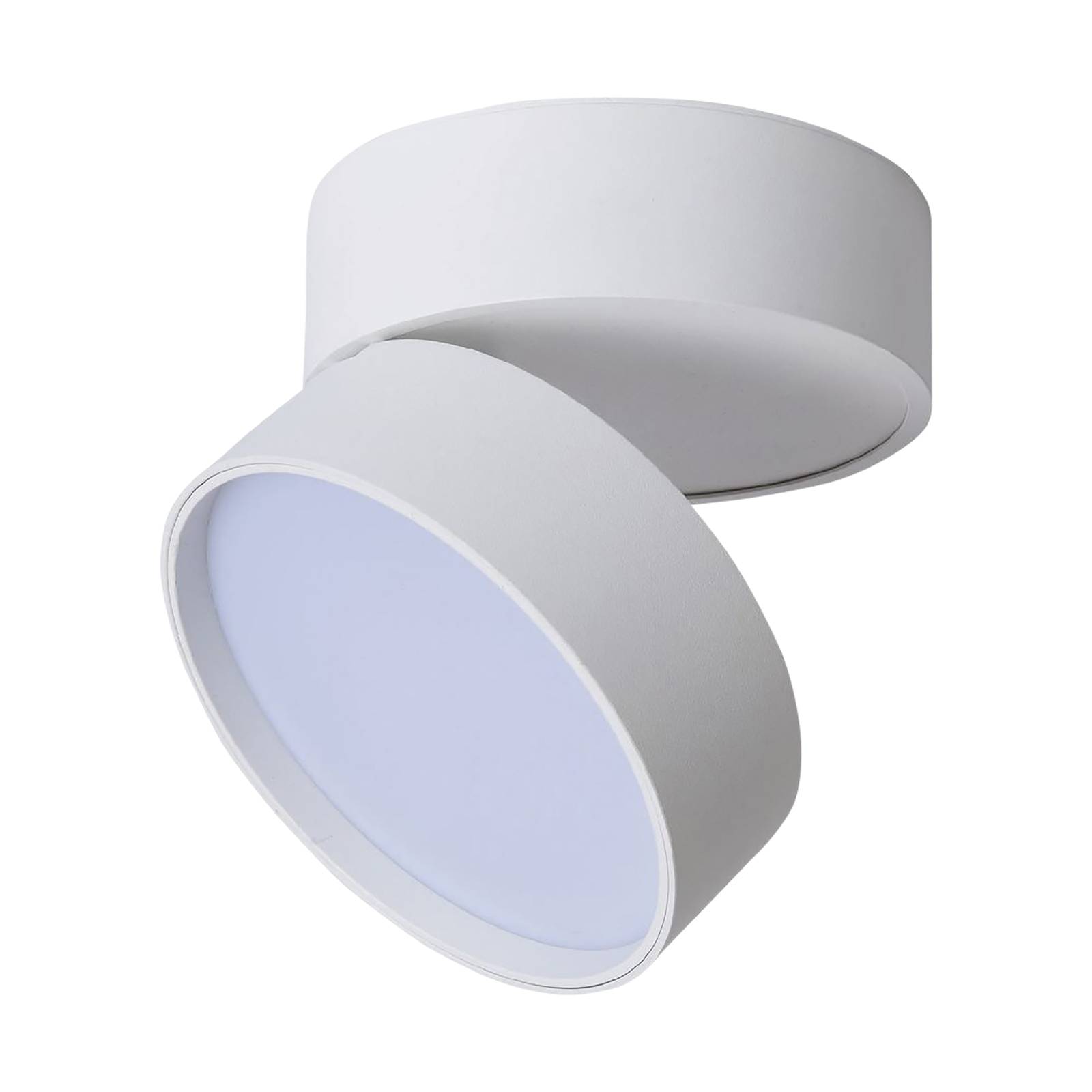 Maytoni Lampa sufitowa LED Onda, Ø 12 cm, 3000K, 19W, biały