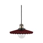 Cobbler 25 Pendelleuchte Burgundy - Globen Lighting