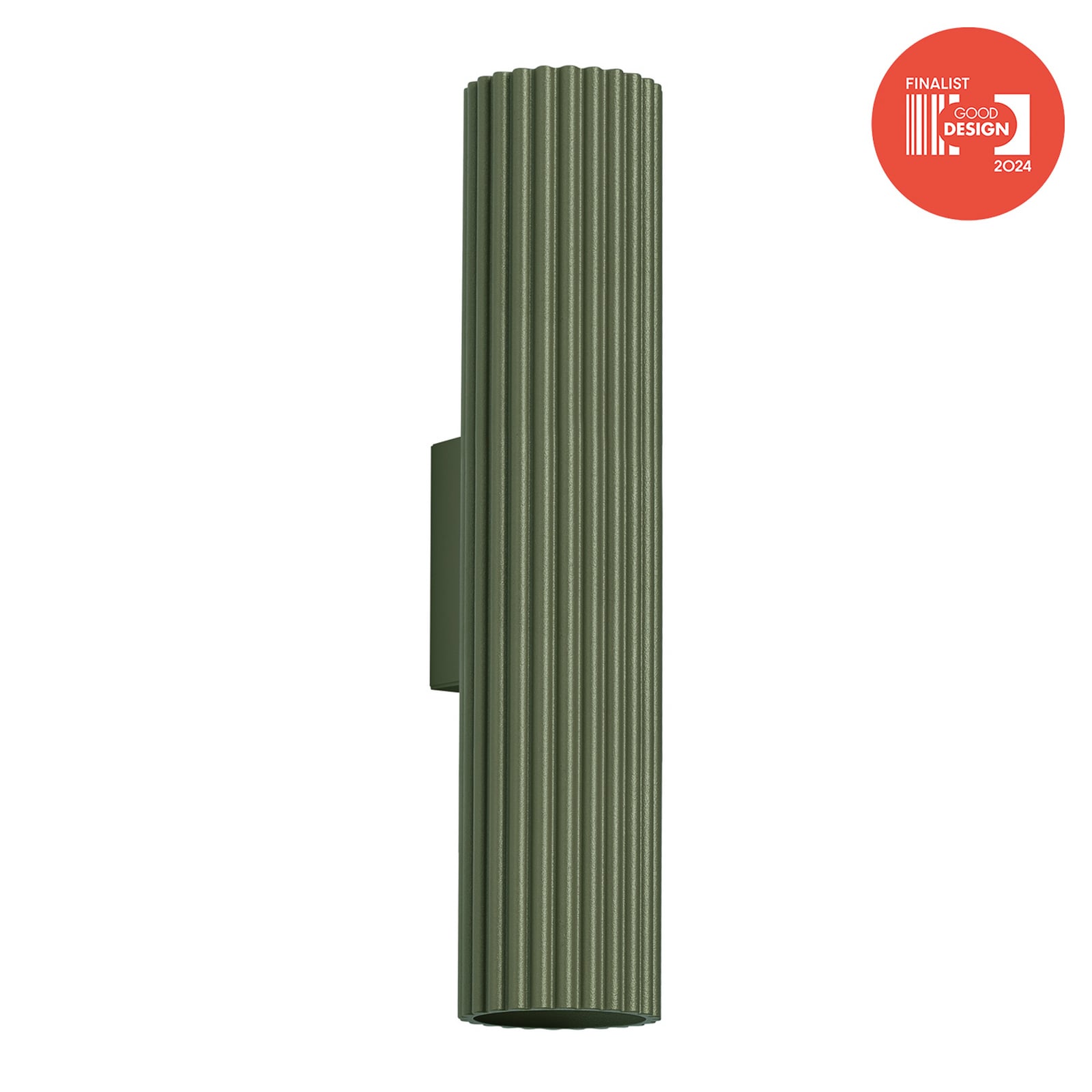 ALORA fali lámpa Magasság 30 cm olajzöld fém 2 x GU10 - SOLLUX