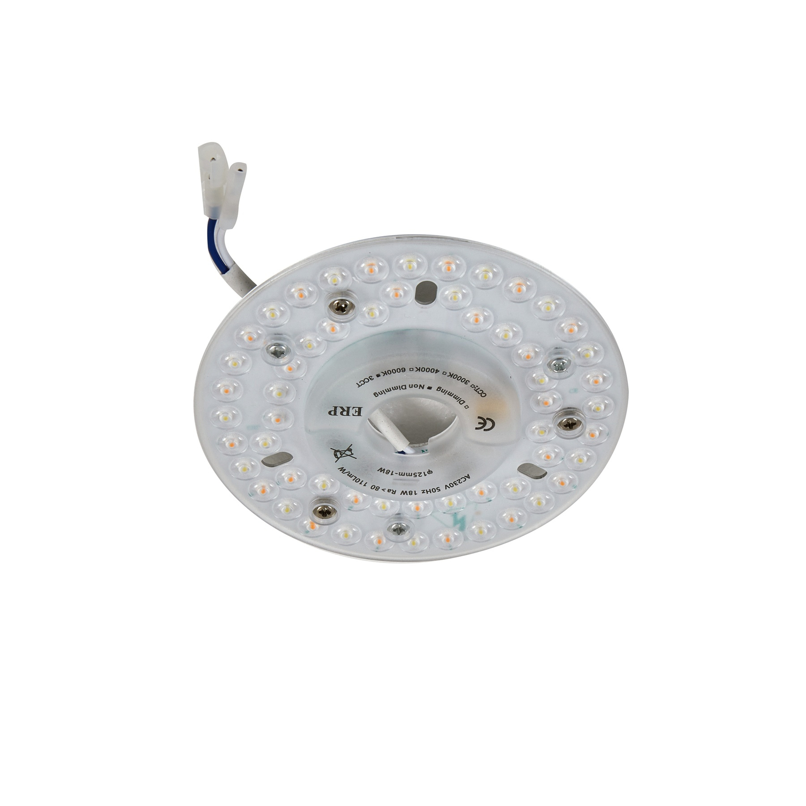 Kayu LED Takfläkt Vit/Trä - Lucande