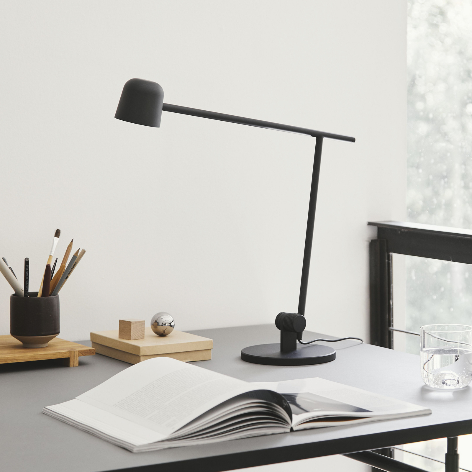 Satellite Tafellamp Matt Black - Frandsen