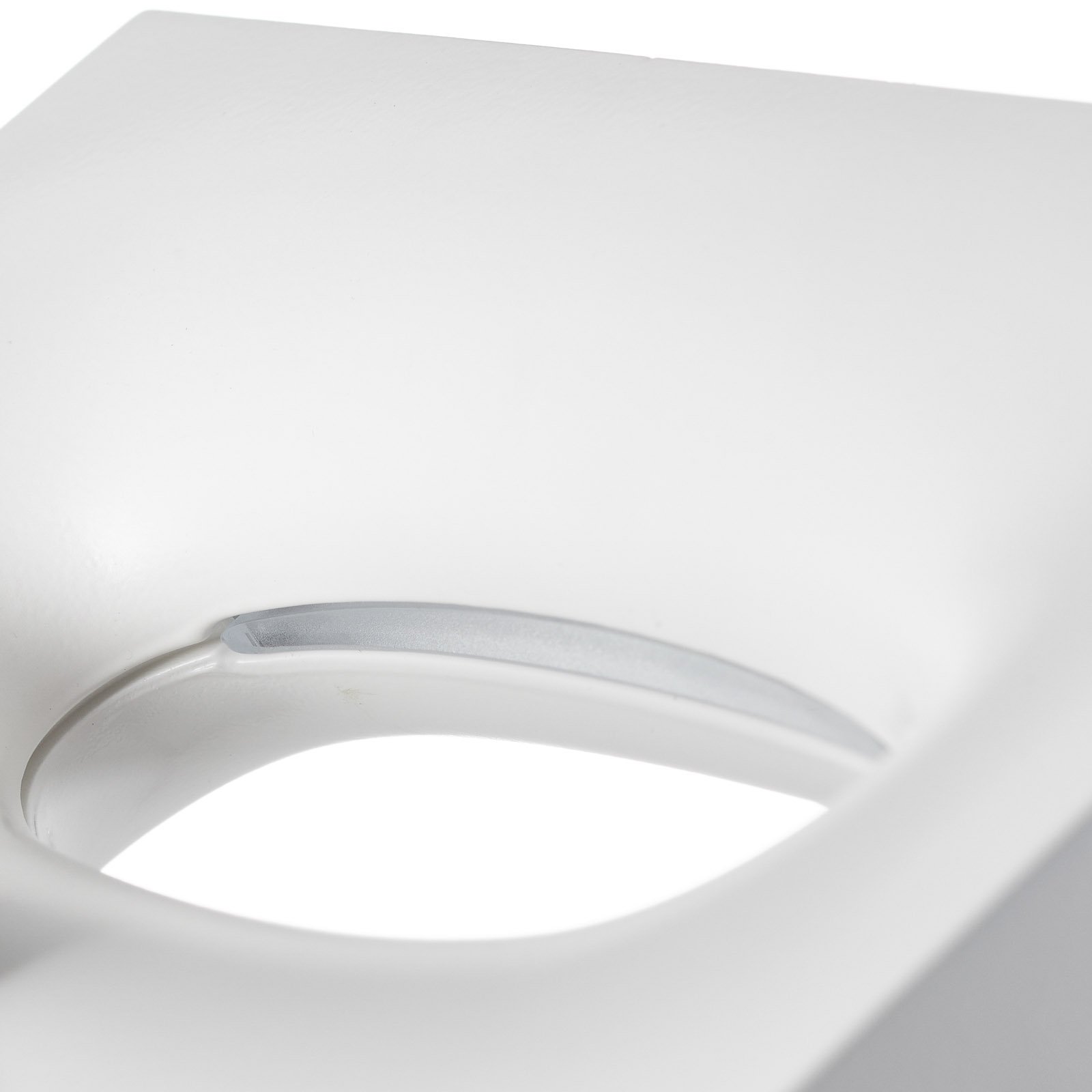 Applique LED di design Melete, bianca, 2.700 K