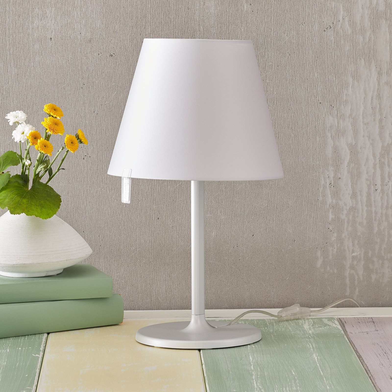 Melampo Notte T Pöytävalaisin Harmaa - Artemide