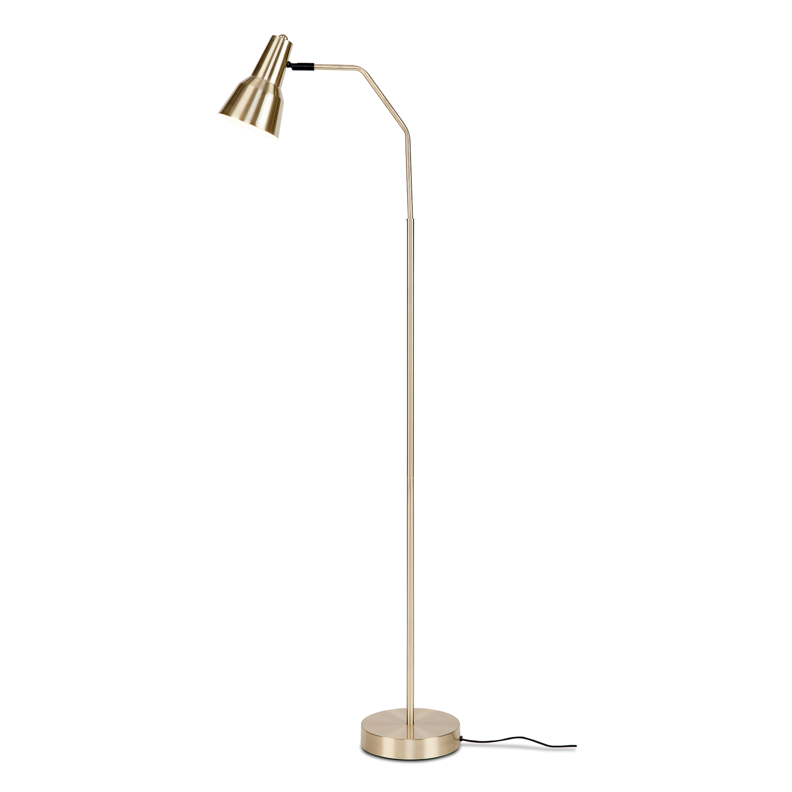 It's about RoMi Valencia floor lamp, gold-coloured