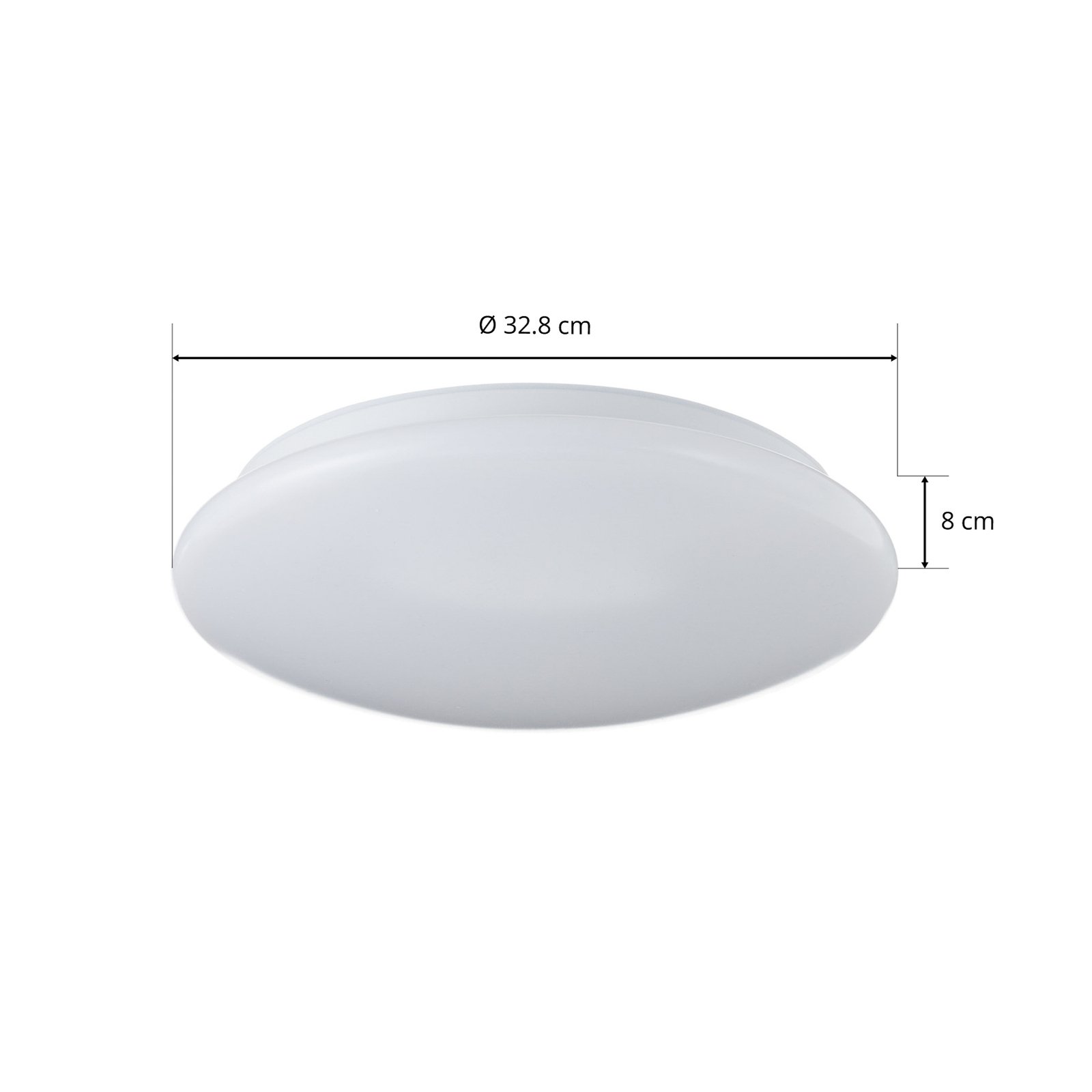 LED laevalgusti Altona MN3, universaalne valge Ø 32,8cm