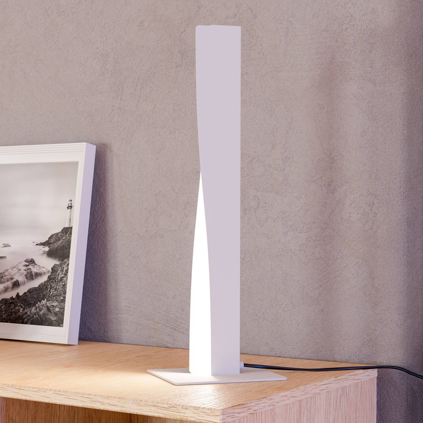 EGLO connect Smart-LED-Tischleuchte Bolognano-Z, grau günstig online kaufen