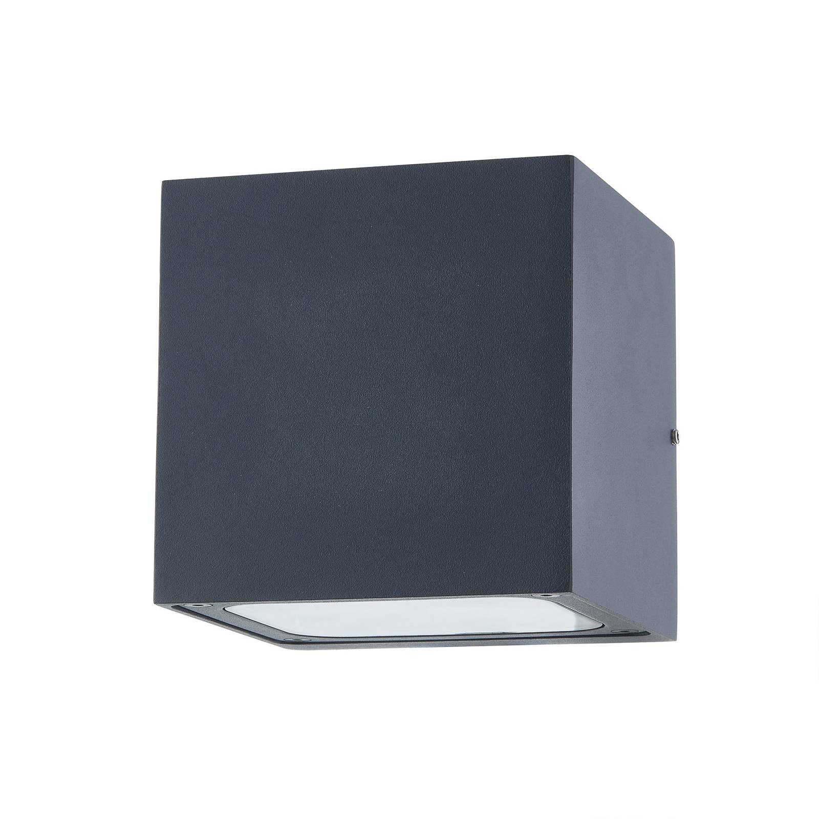 Lucande LED-Außenwandleuchte Merjem, 12 cm, up/down, IP54