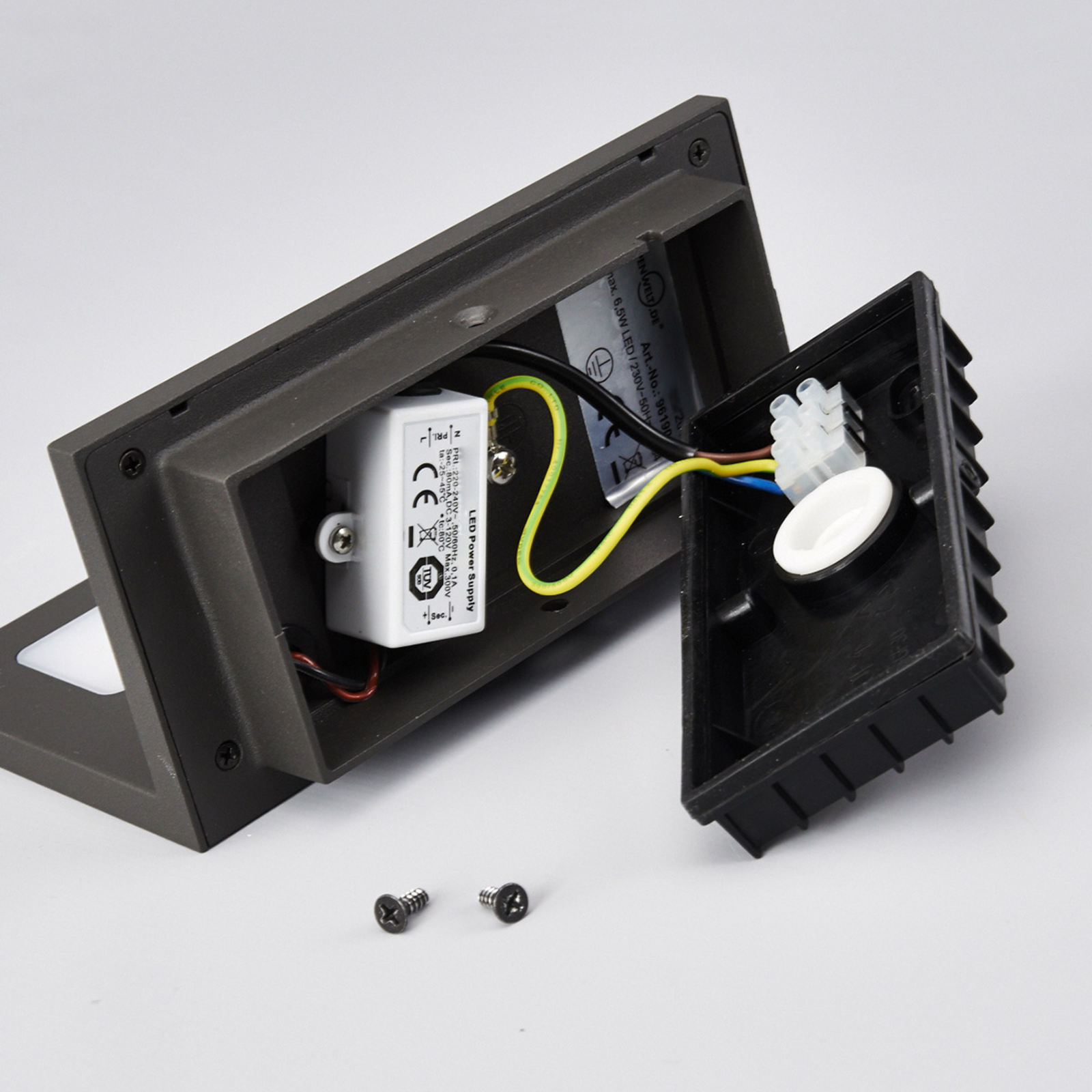 Caner LED Aplica de Exterior Graphite - Lucande Caner LED Aplica de Exterior Graphite - Lucande