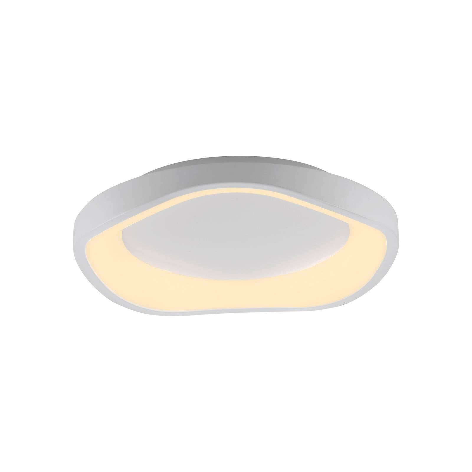 LED-Deckenleuchte MONTA, weiß, Ø 40 cm, Metall, switchdim