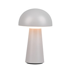 Lámpara mesa LED Lennon IP44 batería Touchdim gris