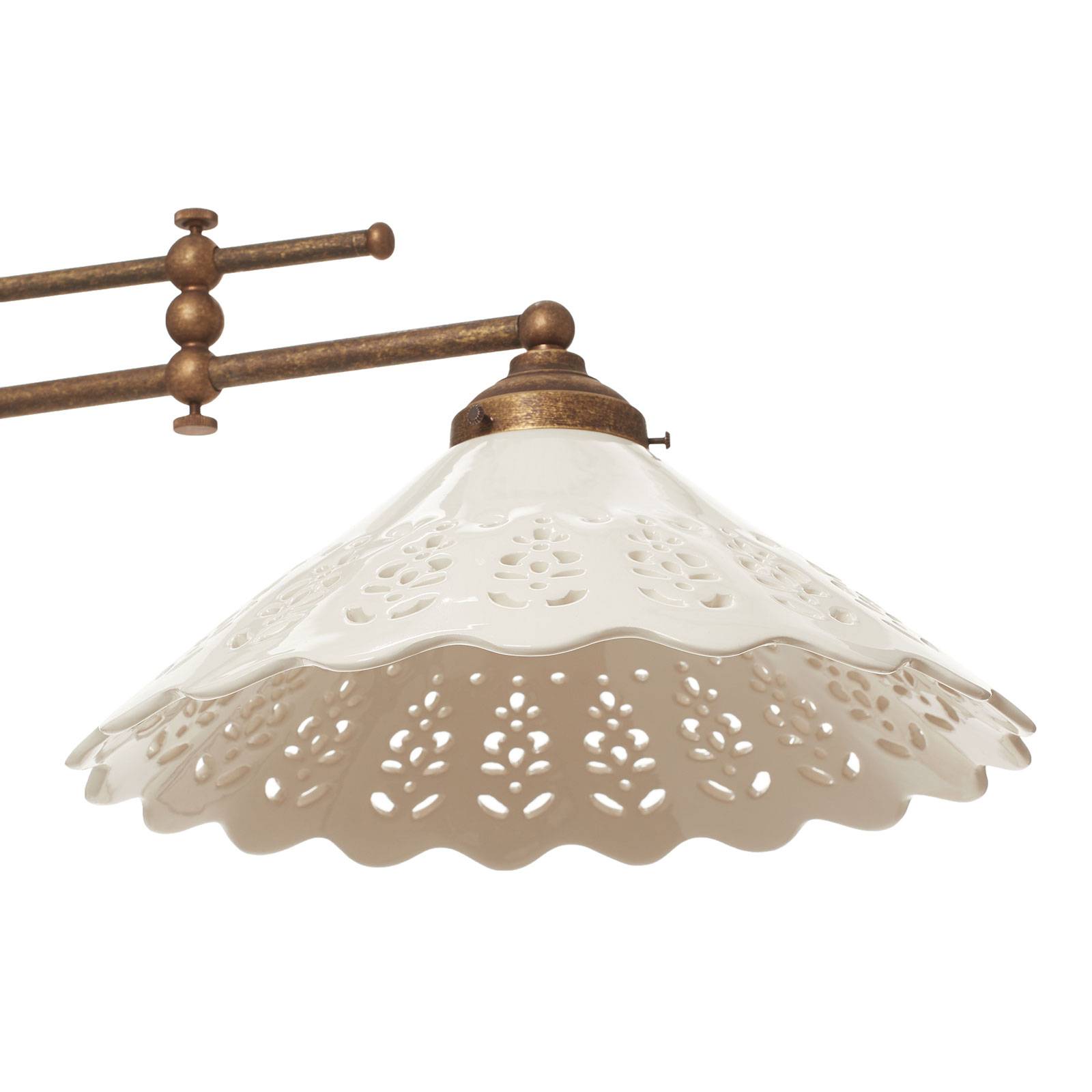 Lampa wisząca Pizzo z łańcuchem, 2-punktowa