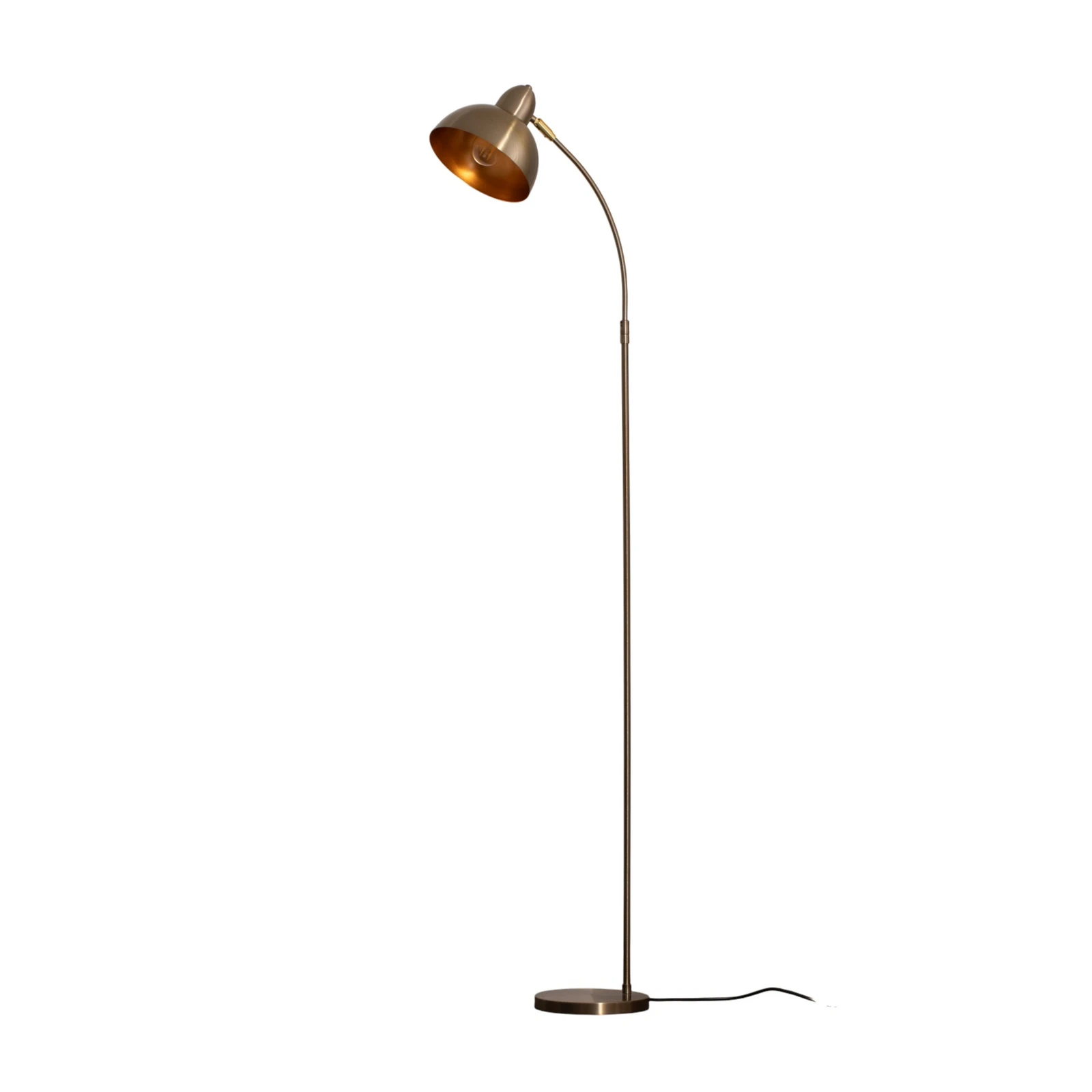 Varzan podna lampa, zlatna, metalna, visina 162 cm, E27