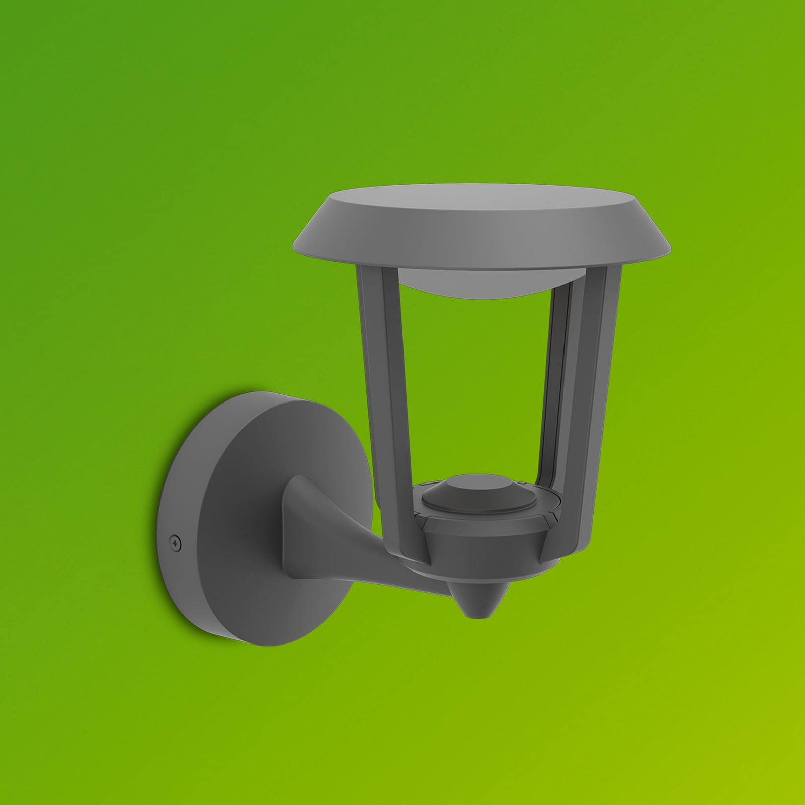 Philips Nuvy LED kültéri fali világítás, antracit, fém, IP44 Philips Nuvy LED kültéri fali világítás, antracit, fém, IP44