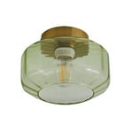 Hildur Deckenleuchte Ø 22 cm grün Glas - Lindby