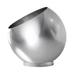 Globe flower pot, Ø 43 cm, silver, stainless steel - AYTM