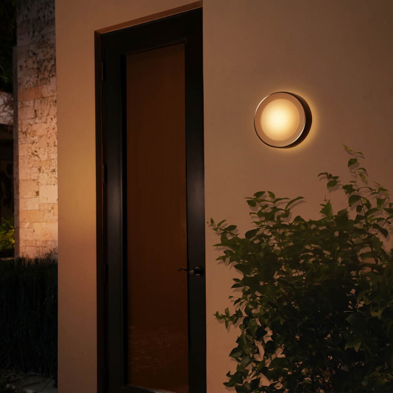 Daylo Aplica de Exterior White/Color Amb. Inox - Philips Hue