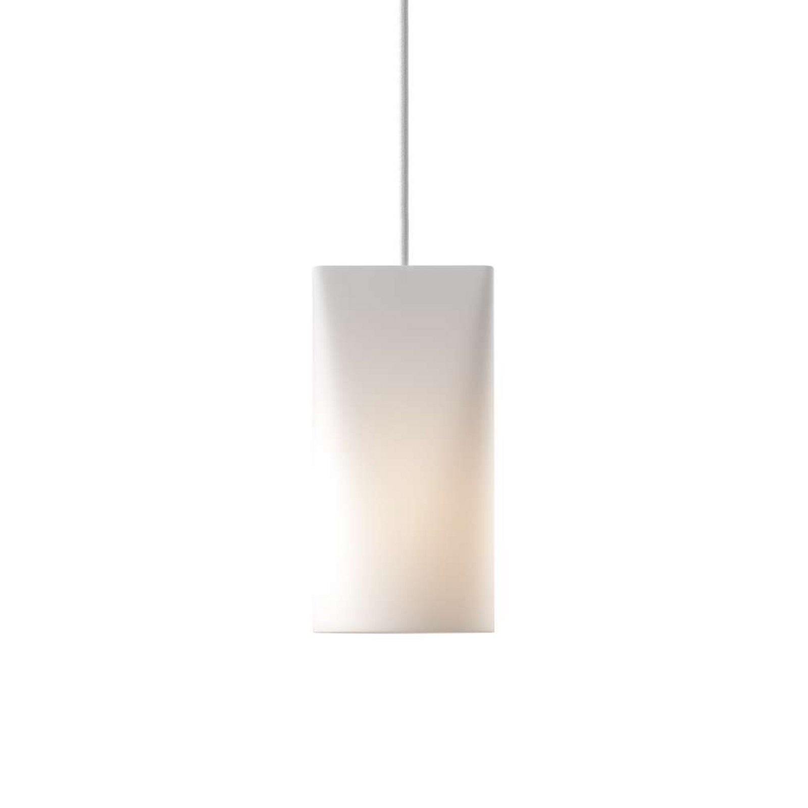 Ceramic Narrow Taklampa White - Moebe