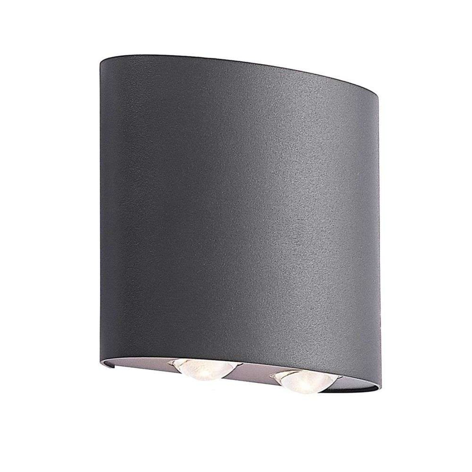 Gatlin 4 Aplica de Exterior Dark grey - Lindby