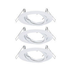 Set di 3 lampade a incasso Paulmann GU10, orientabili