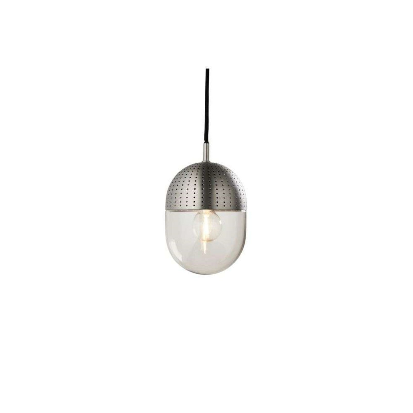 Dot Závěsná Lampa Medium Satin/Smoke - Woud