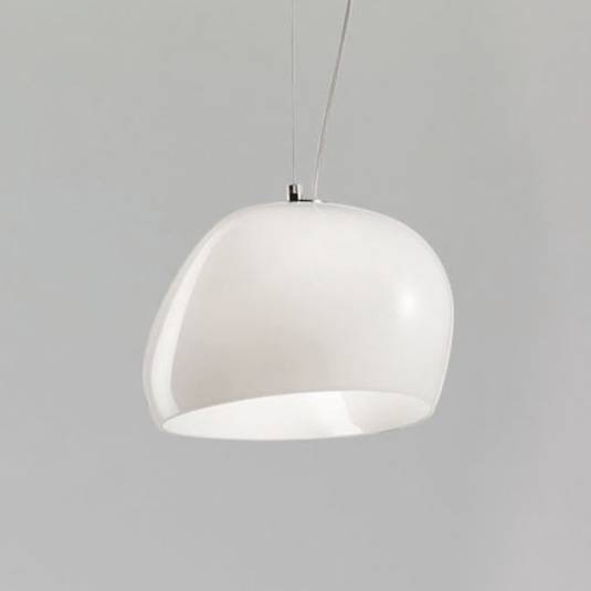 Hängeleuchte Surface Ø 27 cm, E27 weiß/mattweiß | Lampenwelt.de