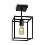 Cubic³ 3394 ceiling light, black