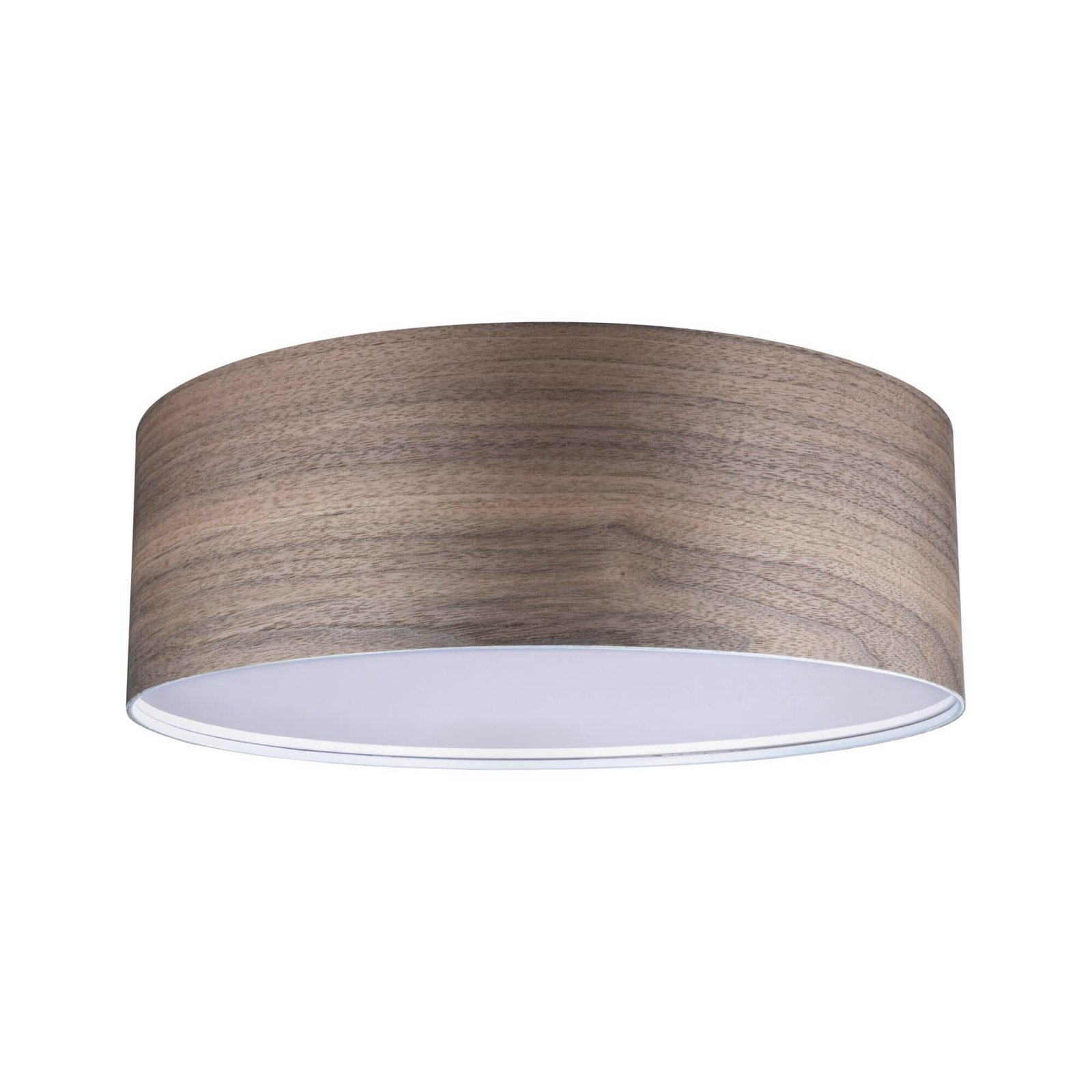 Liska Plafondlamp Dark Hout/Metal - Paulmann