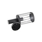 Yonan Buiten Wandlamp w/Sensor Dark Grey/Clear - Lindby