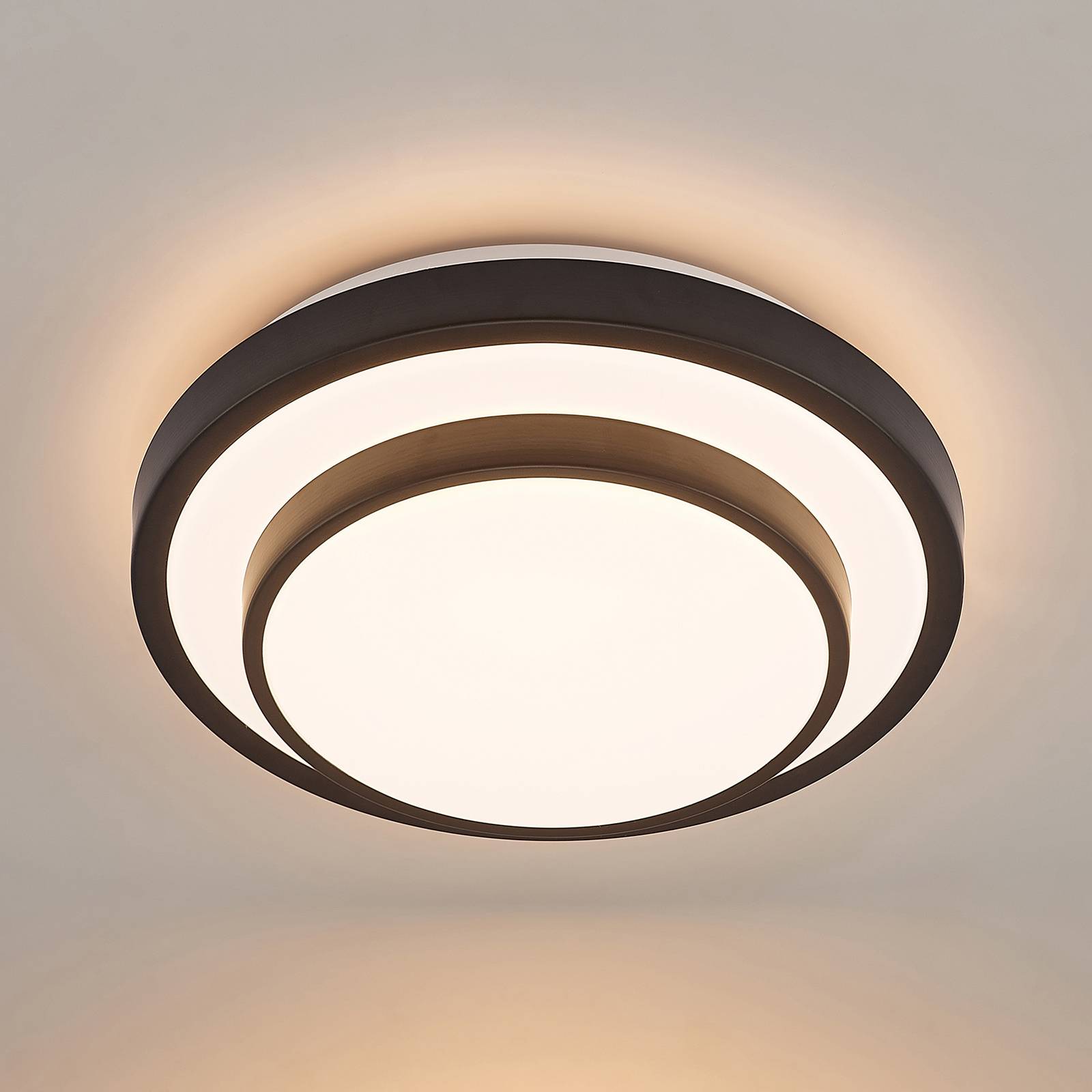 Lindby Youri lampa sufitowa LED, 29,5 cm
