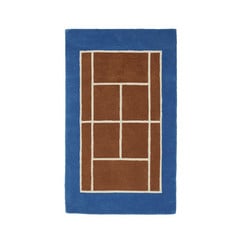 Tennis Teppich Caramel/Optic Blau - OYOY Living Design