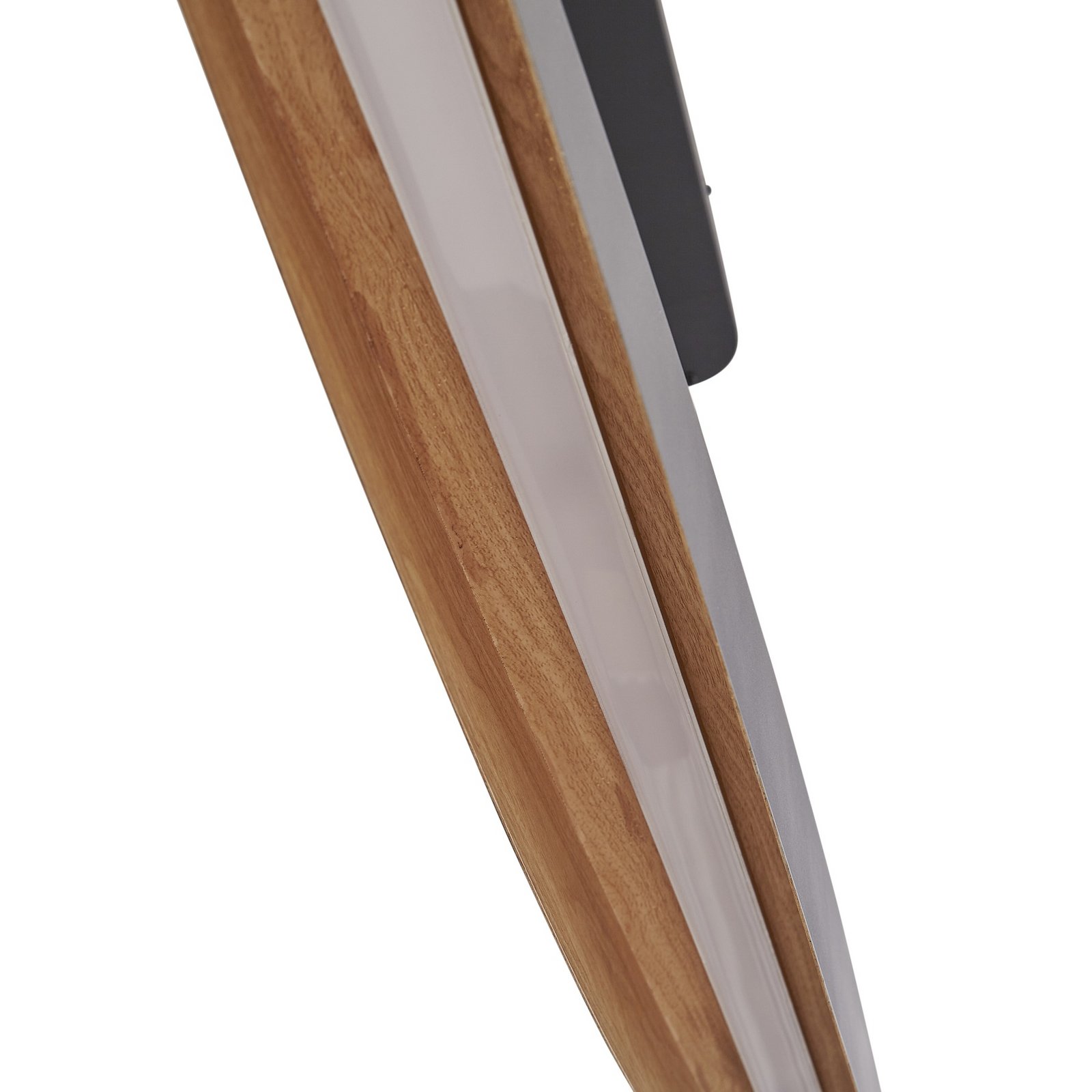 Lucande lampada LED a sospensione Clavit, nero, 140 cm, CCT
