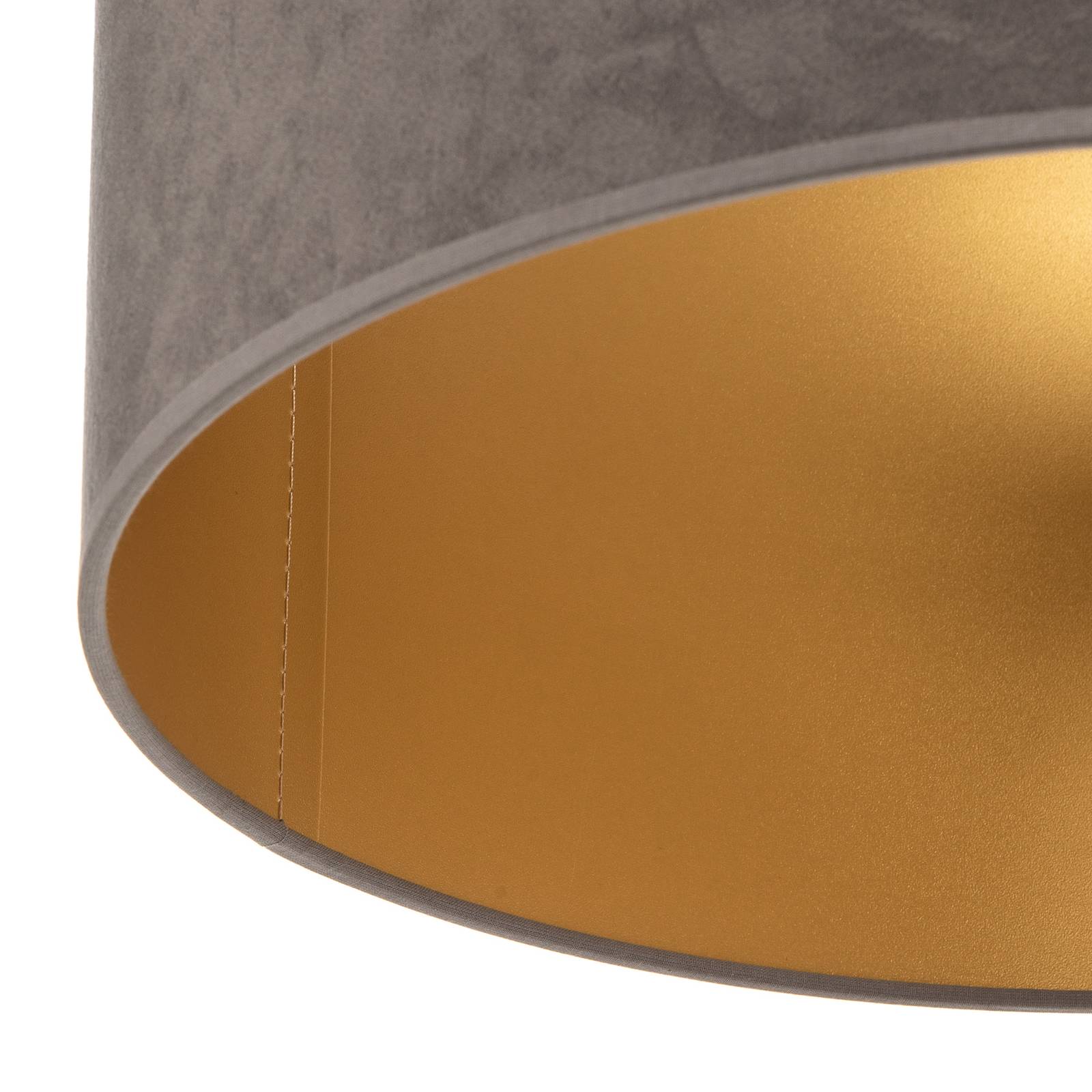 Lampa sufitowa Golden Roller Ø 40cm szary/złoty