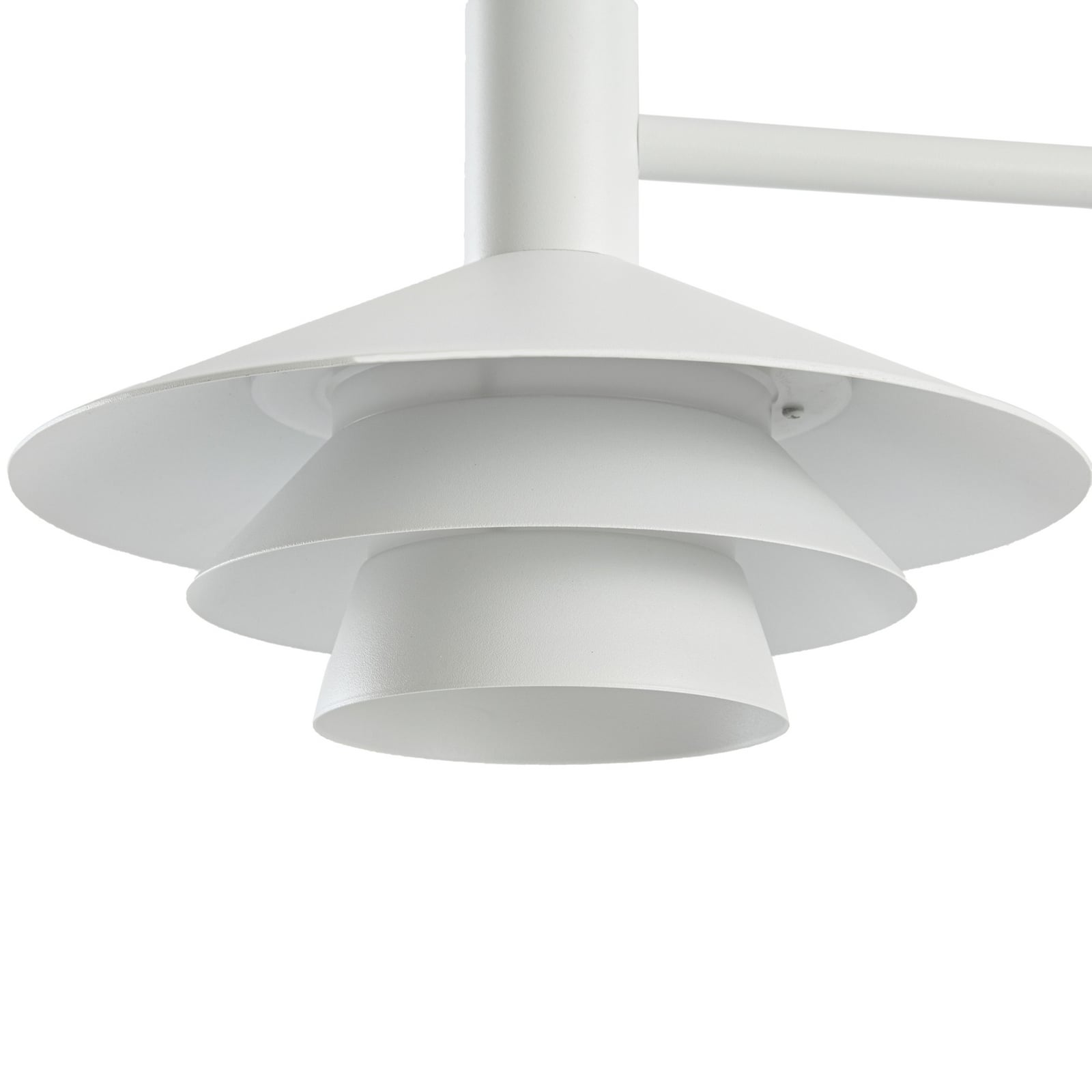 Montaro LED-Wegeleuchte, weiß, 100 cm, Sensor, Aluminium, IP54 - Lucande