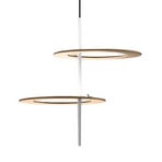 ICONE LED pendant light Hula Hoop S2 - 2 discs