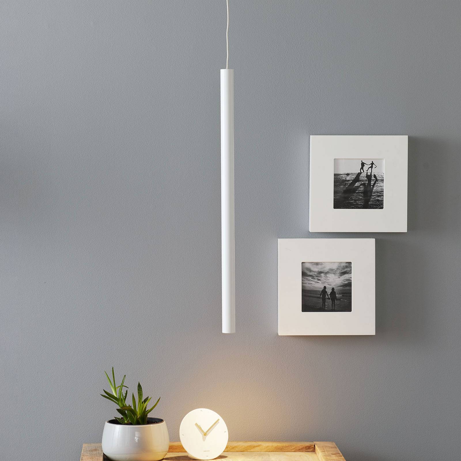 Arcchio Ilmare lampa wisząca LED 60 cm, biała