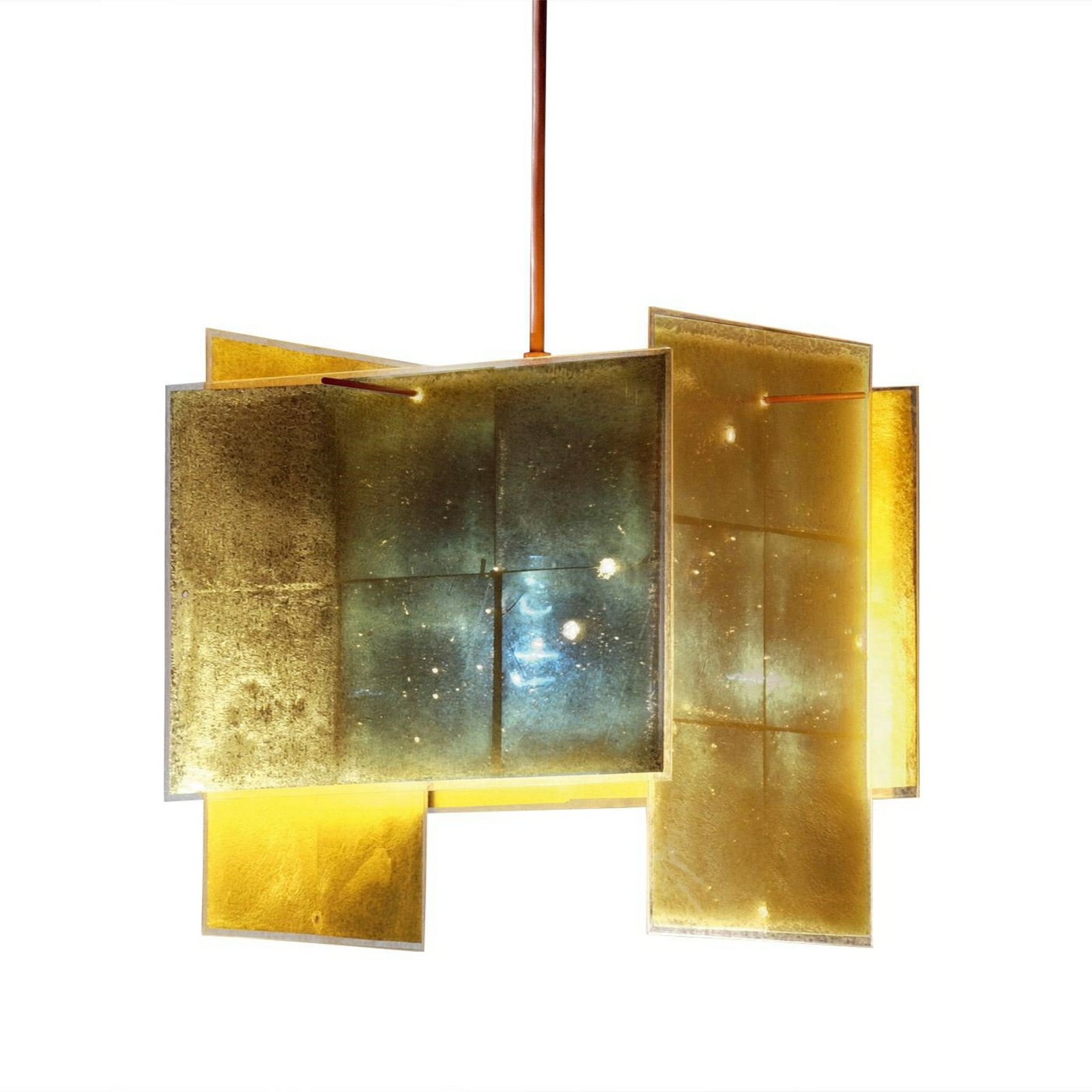 24 Karat Blau Závěsná Lampa 230cm - Ingo Maurer