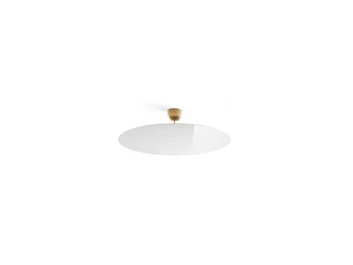 Millimetro Deckenleuchte H23 Ø85 Brass/Mirror - Luceplan