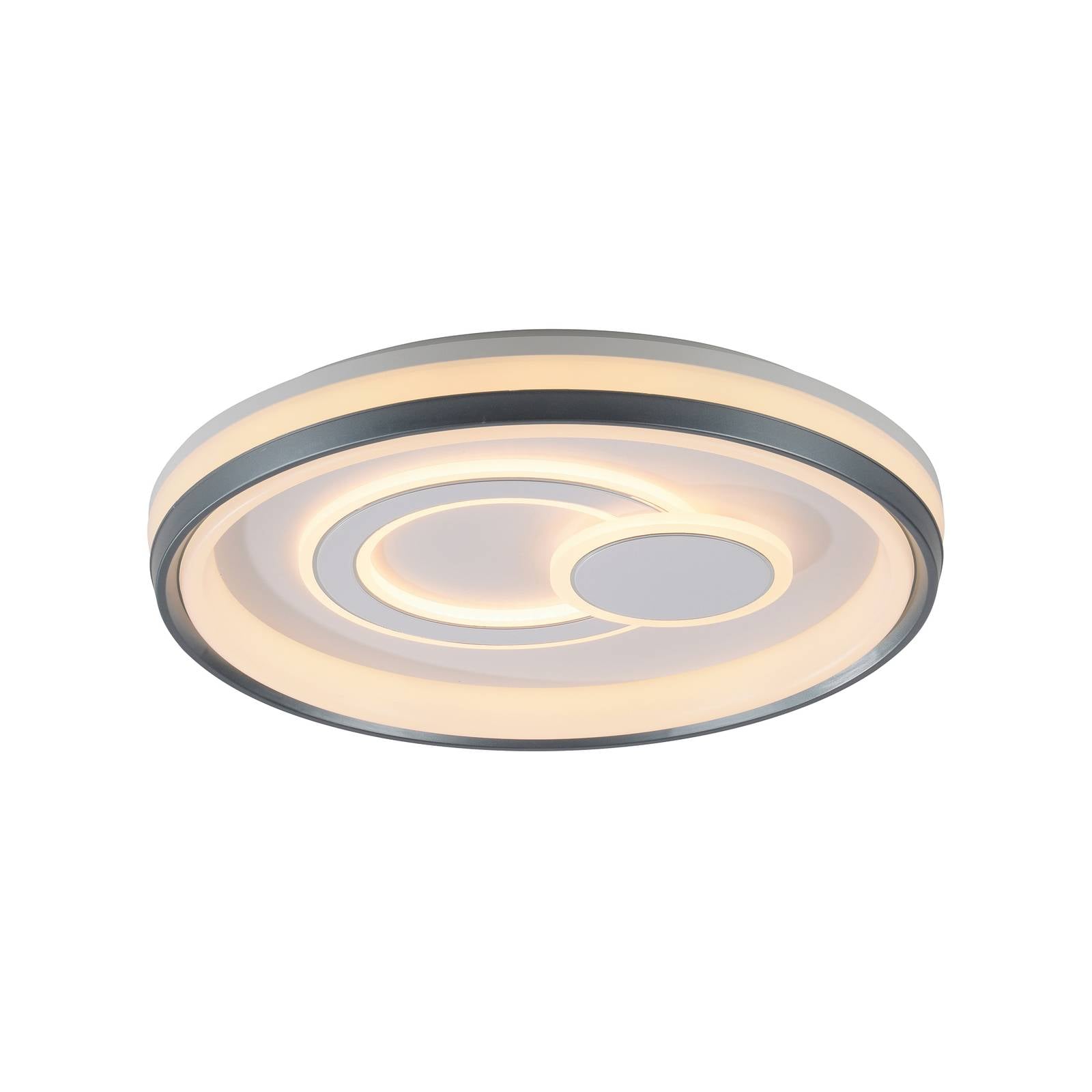 JUST LIGHT. LED-Deckenleuchte Minelli, Ø 50 cm, dimmbar