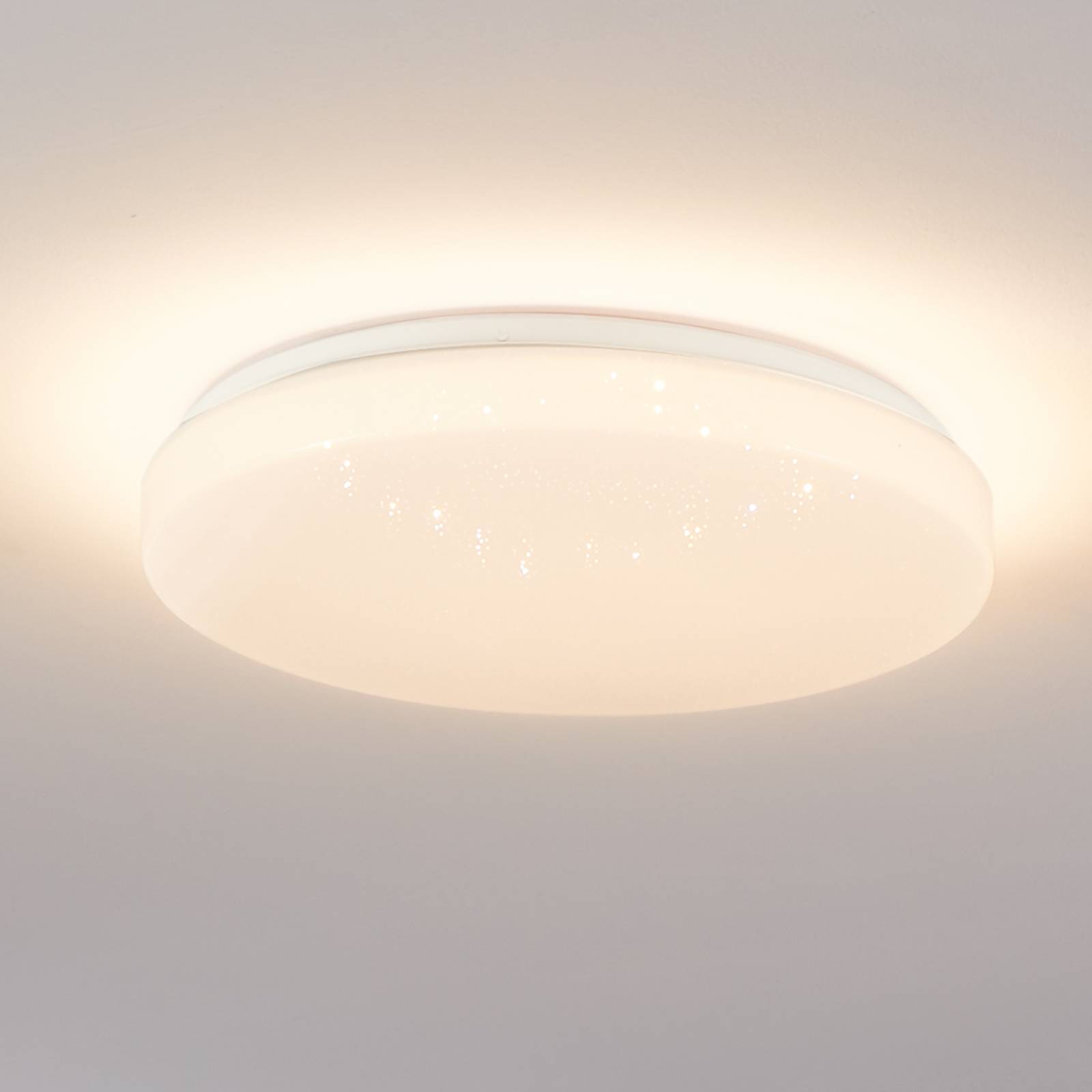 EGLO connect lampa sufitowa Totari-Z, Ø38cm, 19W, efekt kryształowy