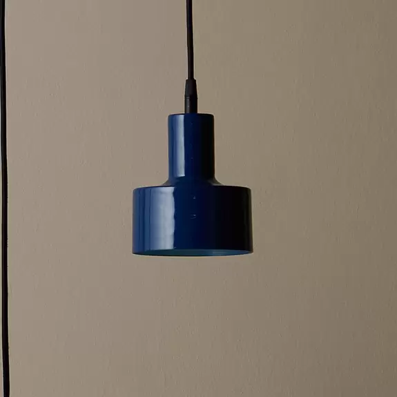 Lampenwelt PR Home Solo Small Hängeleuchte Ø 13 cm blau