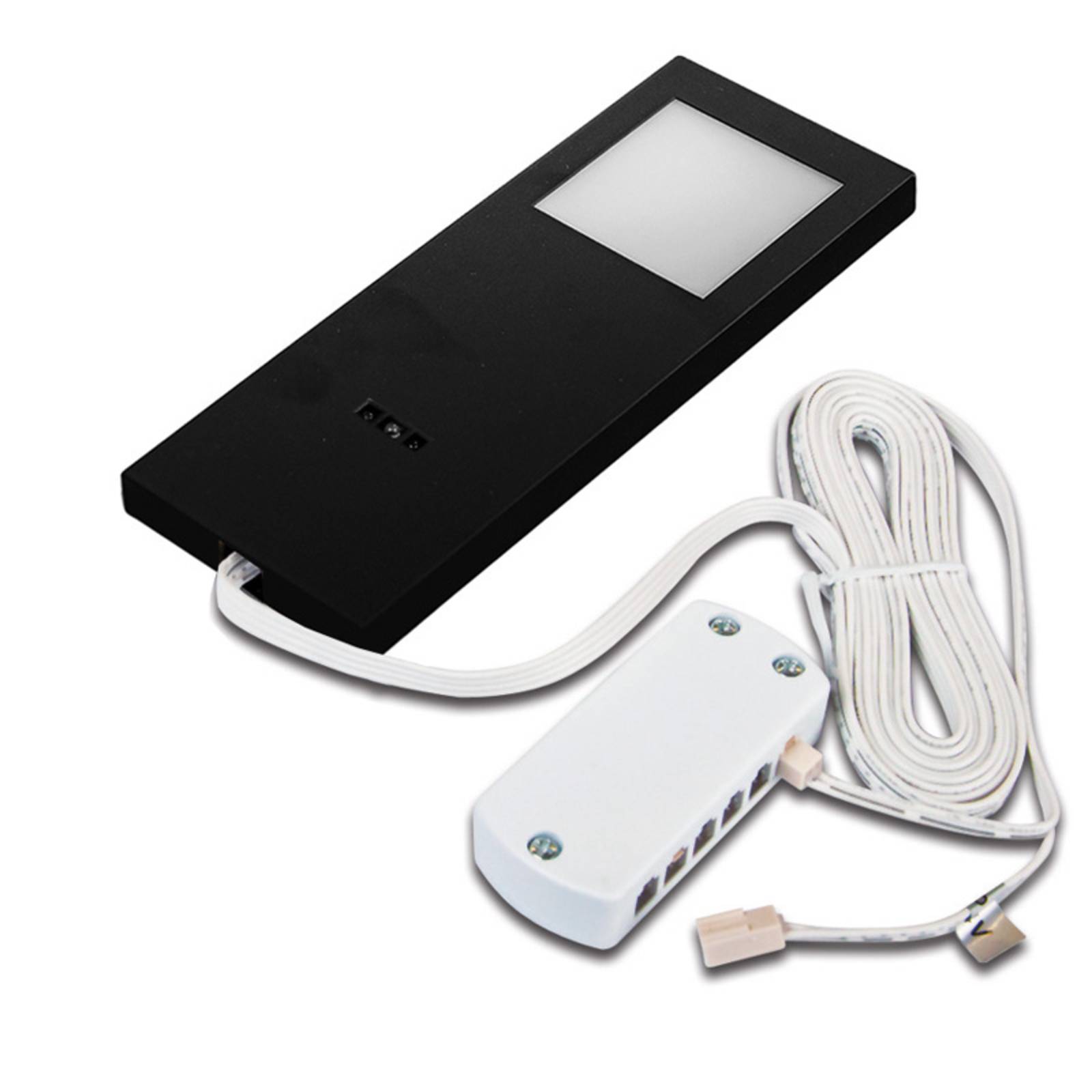 Lampada mobili LED Slim-Pad F dimm 4.000 K nero