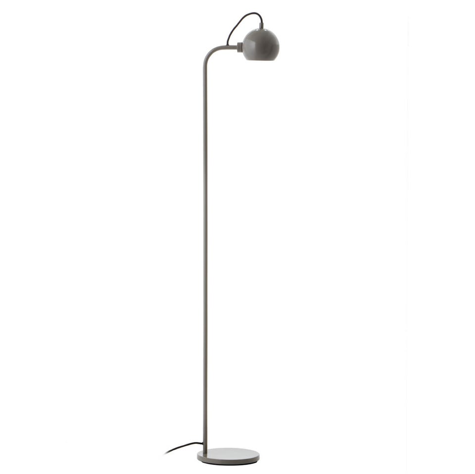 Frandsen Ball Golvlampa Glossy Warm, grå från Frandsen
