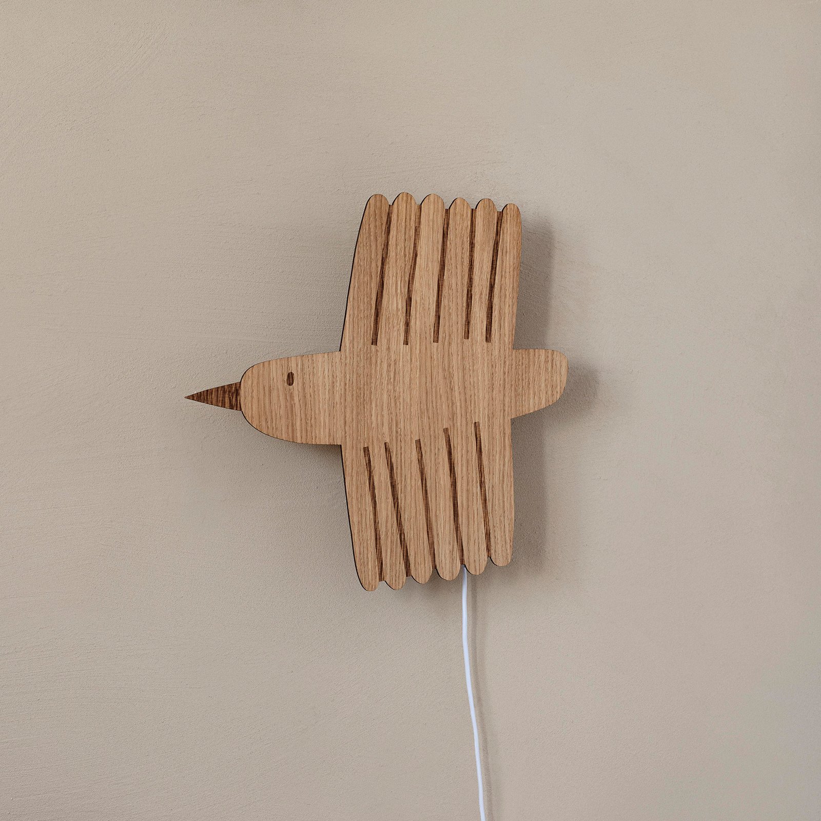 Bird Wandleuchte Oiled Oak - Ferm Living