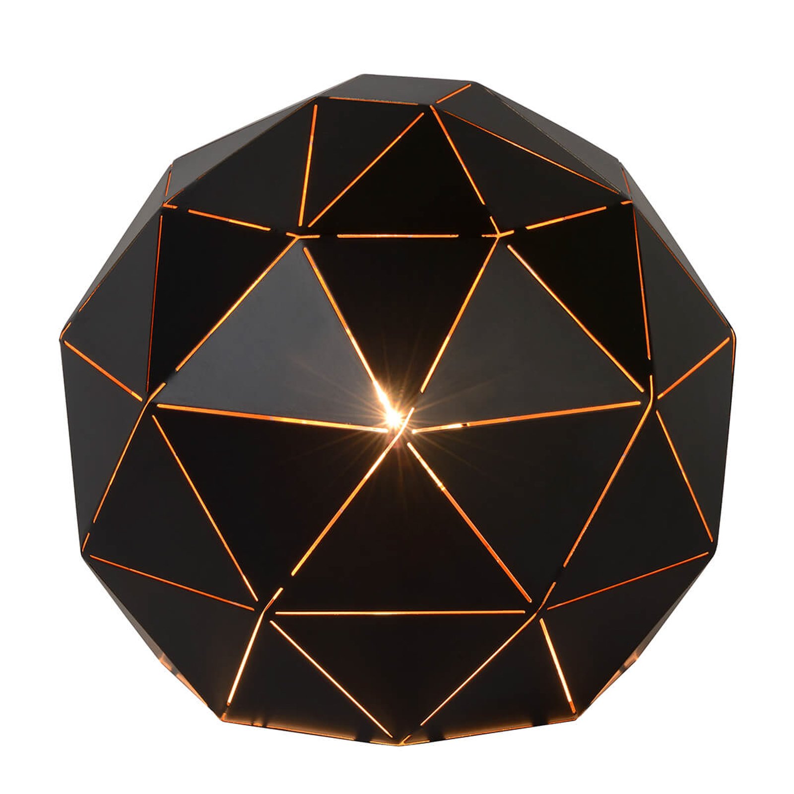 Otona - Zwart metalen tafellamp